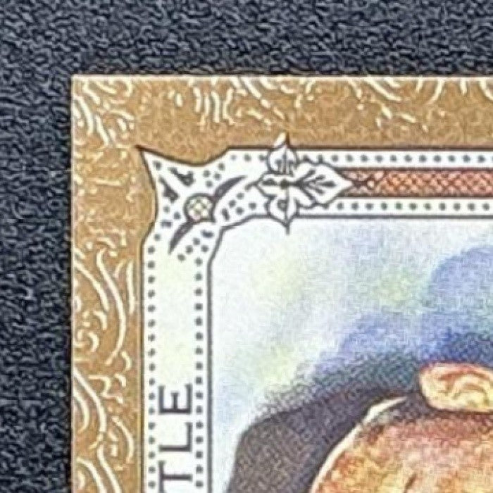 MICKEY MANTLE 2025 TOPPS ALLEN & GINTER #19 MINI GOLD BORDER YANKEES
