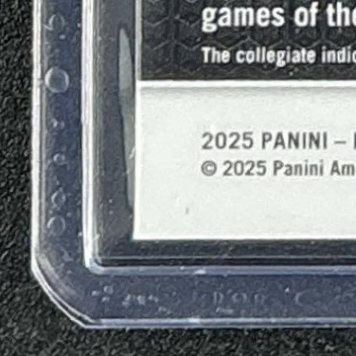 KALEL MULLINGS 2025 PANINI PRIZM DRAFT PICKS #64 BLUE WAVE 188/299 RC WOLVERINES