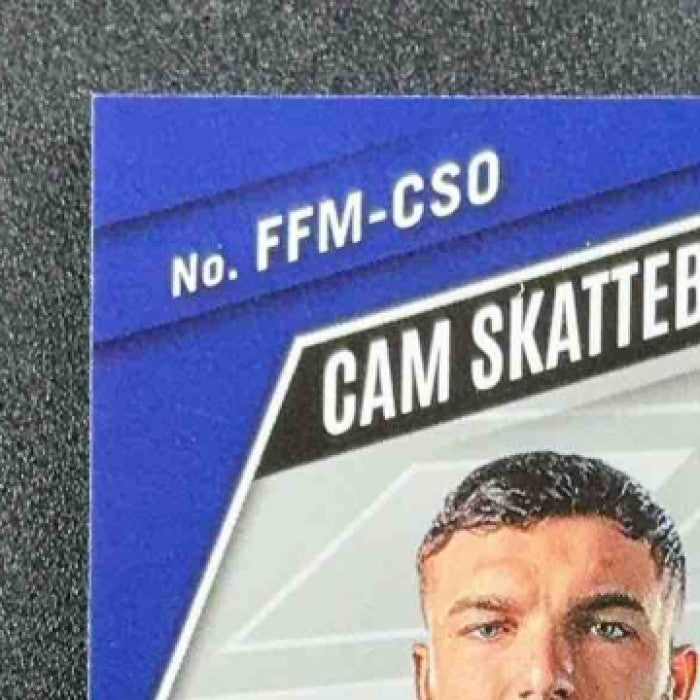 2025 Panini Phoenix Cam Skattebo #FFM-CSO Franchise Future Material /299 MEM RC