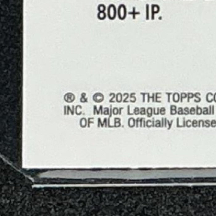 SHANE BIEBER 2025 TOPPS CHROME UPDATE #USC52 REFRACTOR BLUE JAYS