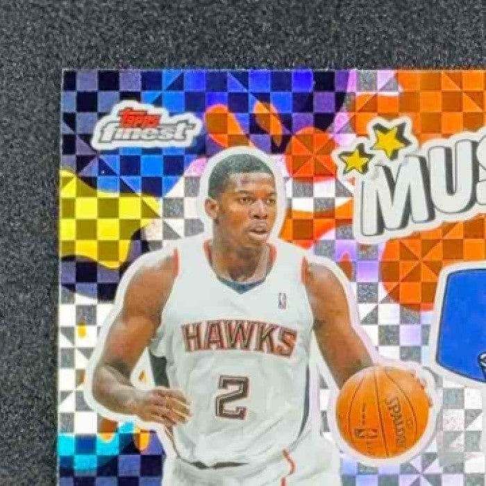 JOE JOHNSON 2025-26 TOPPS FINEST #M-28 MUSE X-FRACTOR HAWKS