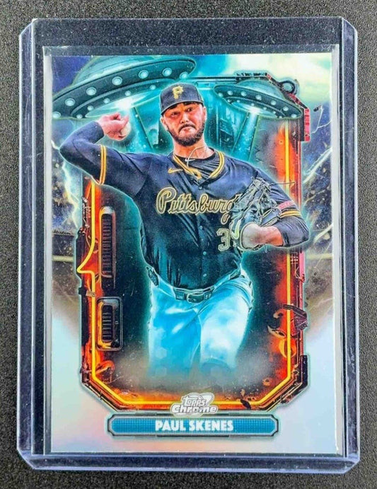 PAUL SKENES 2025 TOPPS COSMIC CHROME #ET-16 EXTRATERRESTRIAL TALENT PIRATES