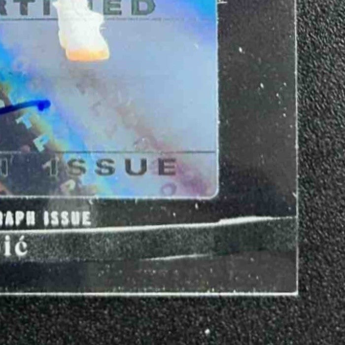 NIKOLA TOPIC 2025-26 TOPPS FINEST #BA-NT BASELINE AUTO THUNDER