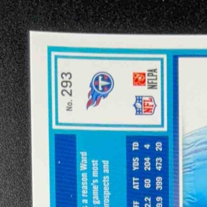 CAM WARD 2025 PANINI DONRUSS OPTIC #293 RATED ROOKIE TITANS