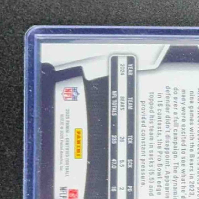 MONTEZ SWEAT 2025 PANINI CERTIFIED #19 MIRROR PURPLE 123/299 BEARS