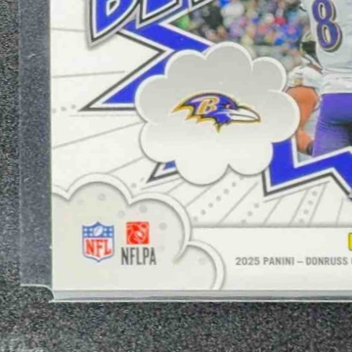 LAMAR JACKSON MARK ANDREWS 2025 PANINI DONRUSS OPTIC #15 BEST TUDDYS RAVENS