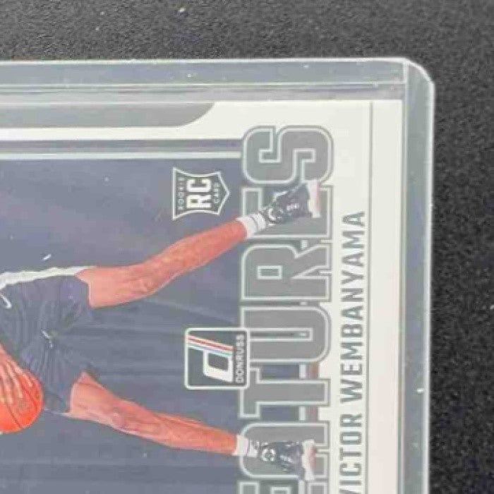 VICTOR WEMBANYAMA 2023-24 PANINI DONRUSS #29 FRANCHISE FEATURES RC SPURS