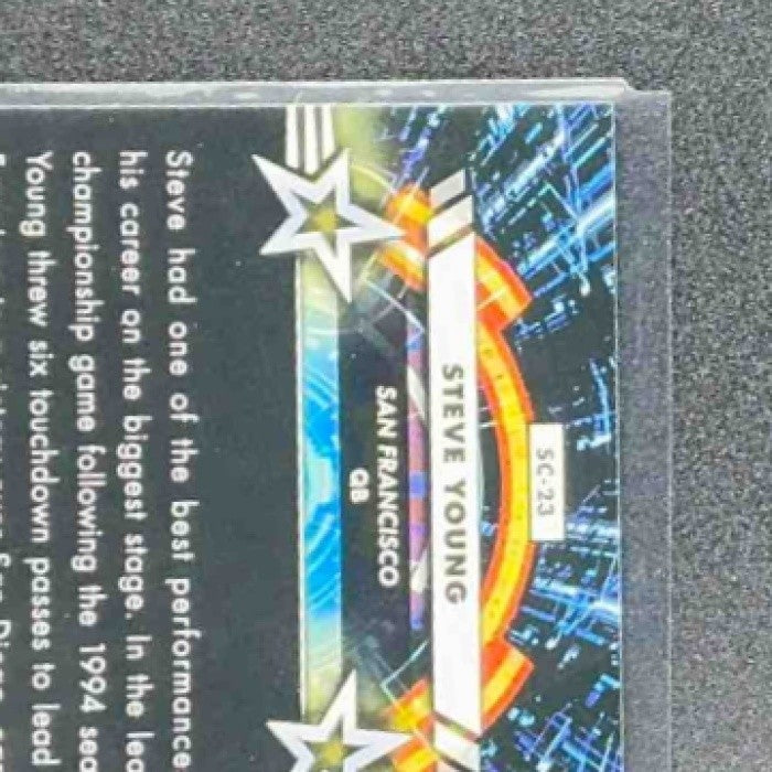 STEVE YOUNG 2024 TOPPS COSMIC CHROME #SC-23 STAR COMMAND 49ERS