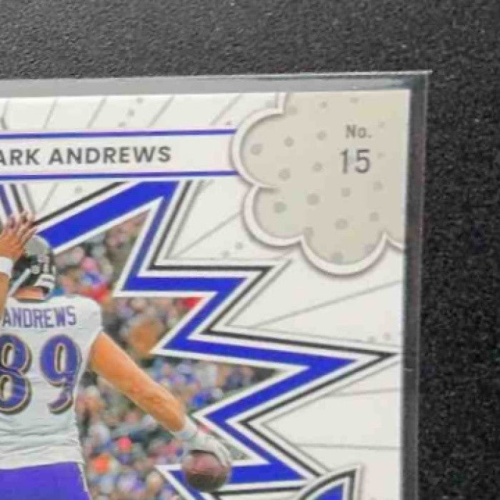 LAMAR JACKSON MARK ANDREWS 2025 PANINI DONRUSS OPTIC #15 BEST TUDDYS RAVENS