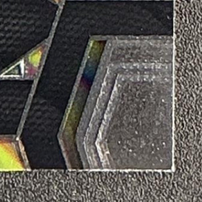 SANTANA MOSS 2025 PANINI PRIZM BLACK #18 KALEIDOSCOPIC JETS