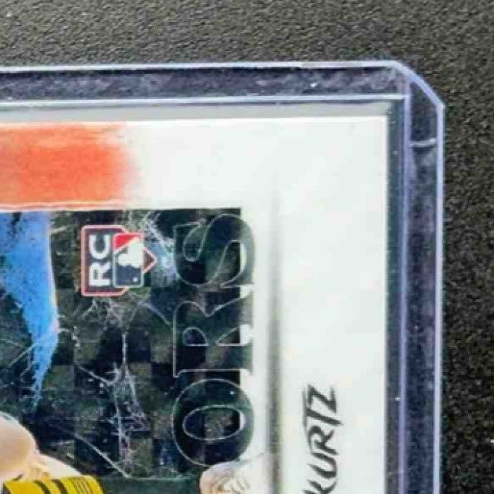 2025 Topps Chrome Update Nick Kurtz #NT-5 Night Terrors Geometric Refractor RC