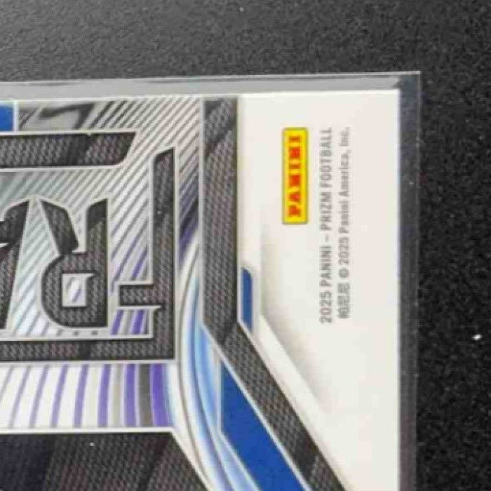 CAM WARD 2025 PANINI PRIZM #11 FRACTAL RC TITANS