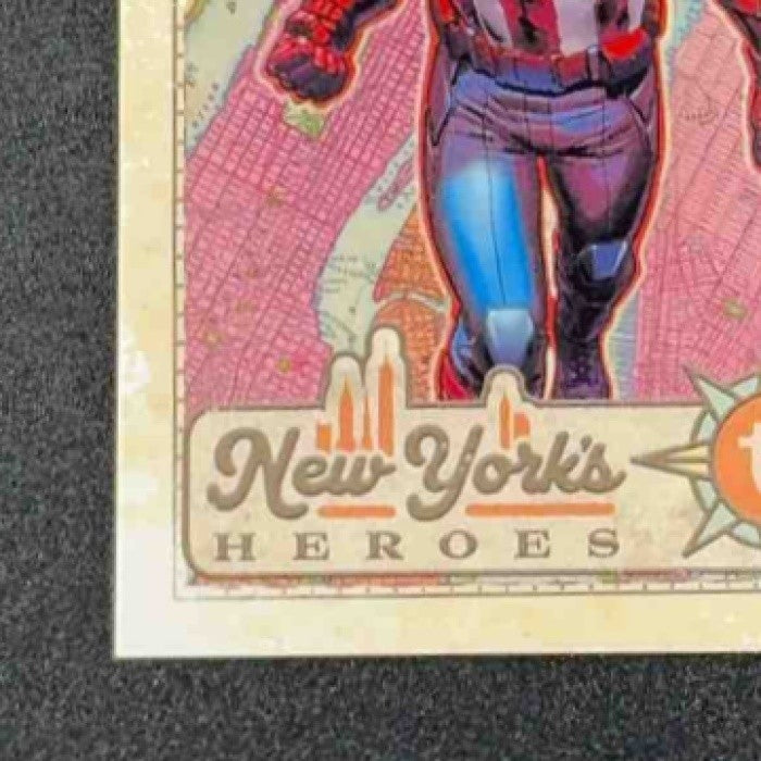 CAPTAIN AMERICA 2026 TOPPS BROOKLYN COLLECTION MARVEL #NYF-1 NEW YORK'S HEROES