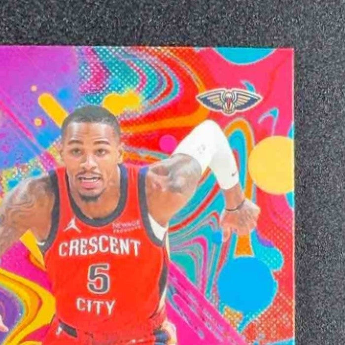 DEJOUNTE MURRAY 2025-26 TOPPS FINEST #97 COMMON OIL SPILL REFRACTOR PELICANS