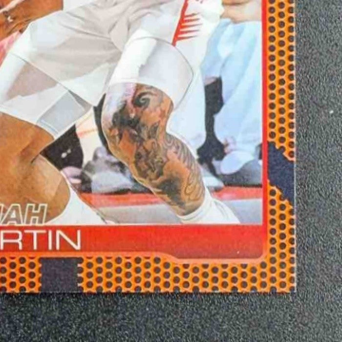 ALIJAH MARTIN 2025-26 TOPPS CHROME #290 BASKETBALL REFRACTOR RC RAPTORS
