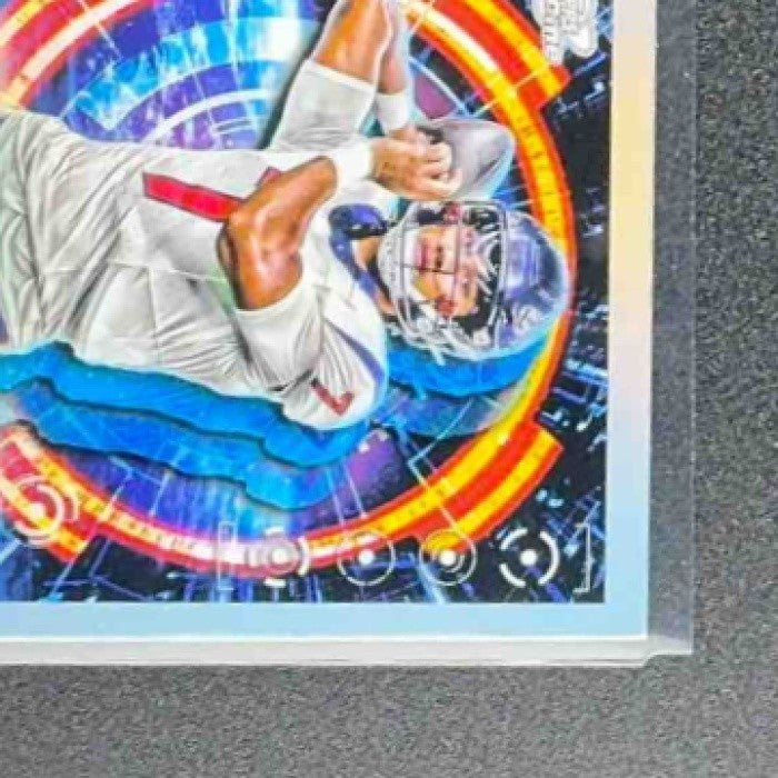 CJ STROUD 2024 TOPPS COSMIC CHROME #SC-11 STAR COMMAND TEXANS