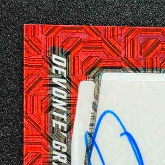 2023 PANINI DONRUSS OPTIC DEVONTE GRAHAM #OG-GRA OPTI GRAPHS RED CHOICE AUTO
