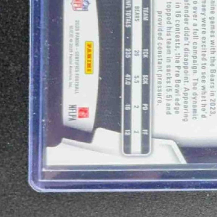 MONTEZ SWEAT 2025 PANINI CERTIFIED #19 MIRROR PURPLE 123/299 BEARS