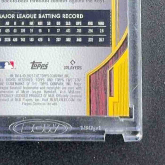 AUSTIN RILEY 2025 TOPPS FIVE STAR #74 15/50 BRAVES