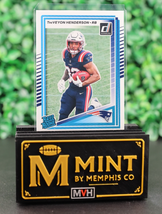 TreVeyon Henderson 2025 Panini Donruss Rated Rookie #248 RC