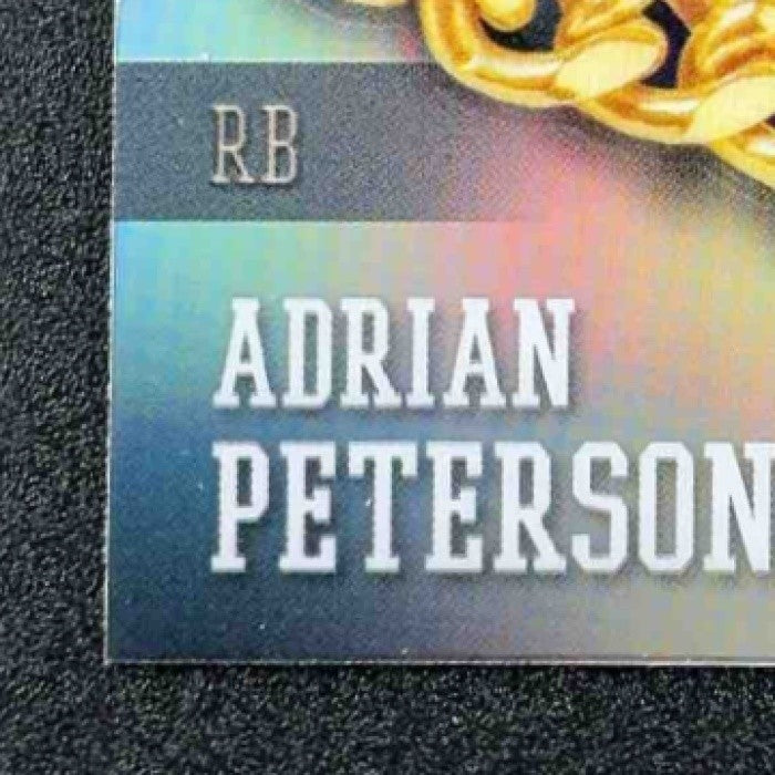 ADRIAN PETERSON 2024 TOPPS CHROME #SS-2 SUNDAY SWAG REFRACTOR VIKINGS