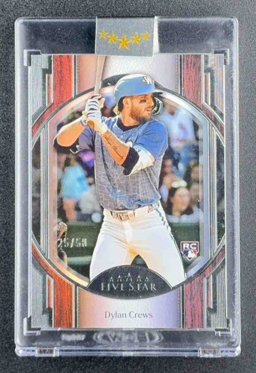 DYLAN CREWS 2025 TOPPS FIVE STAR #37 25/50 NATIONALS