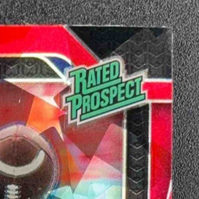 2025 Panini Prizm Draft Picks Andrew Marsh #157 Red Ice Rated Prospect