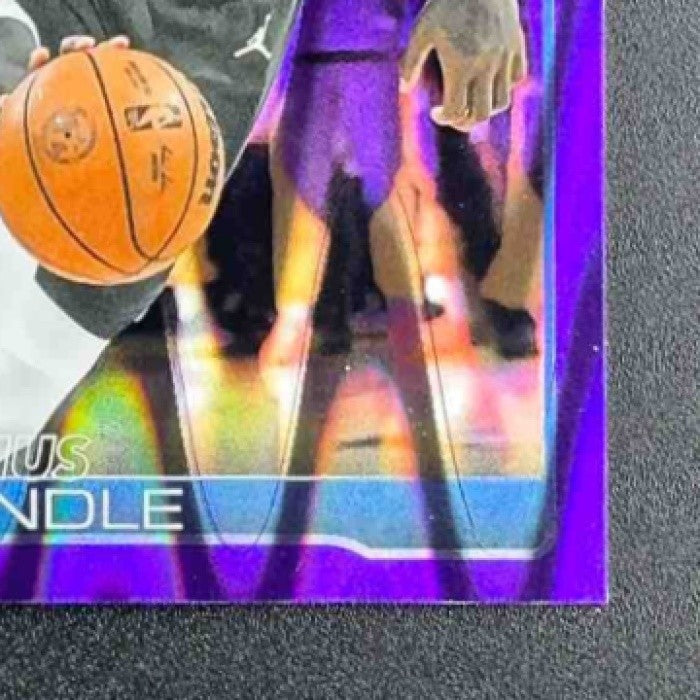 2025 Topps Chrome Julius Randle #123 RayWave Purple Refractor /75