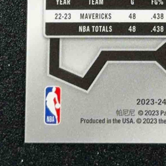 JADEN HARDY 2023-24 PANINI PRIZM #21 PRIZMS BLUE SPARKLE 21/144 MAVERICKS