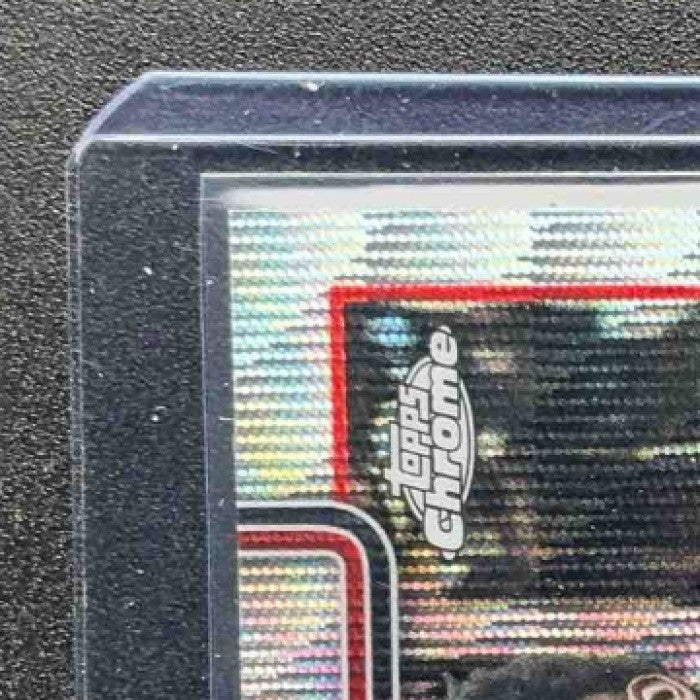 DERIK QUEEN 2025-26 TOPPS CHROME #263 WAVE REFRACTOR RC PELICANS
