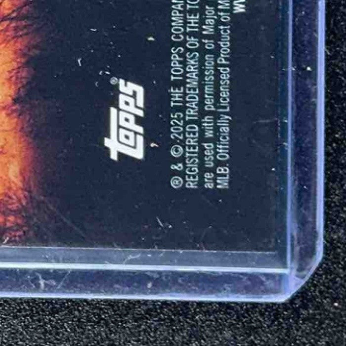AARON JUDGE 2025 TOPPS CHROME UPDATE #NT-1 NIGHT TERRORS YANKEES