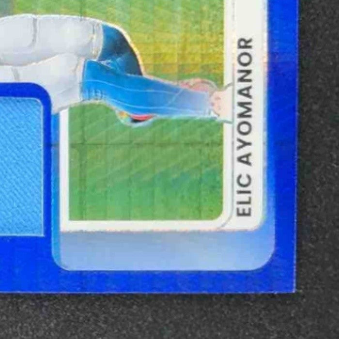 2025 PANINI DONRUSS OPTIC ELIC AYOMANOR ROOKIE PHENOMS BLUE HYPER PRIZM RC