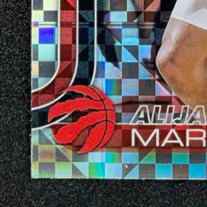 ALIJAH MARTIN 2025-26 TOPPS CHROME #290 X-FRACTOR RC RAPTORS