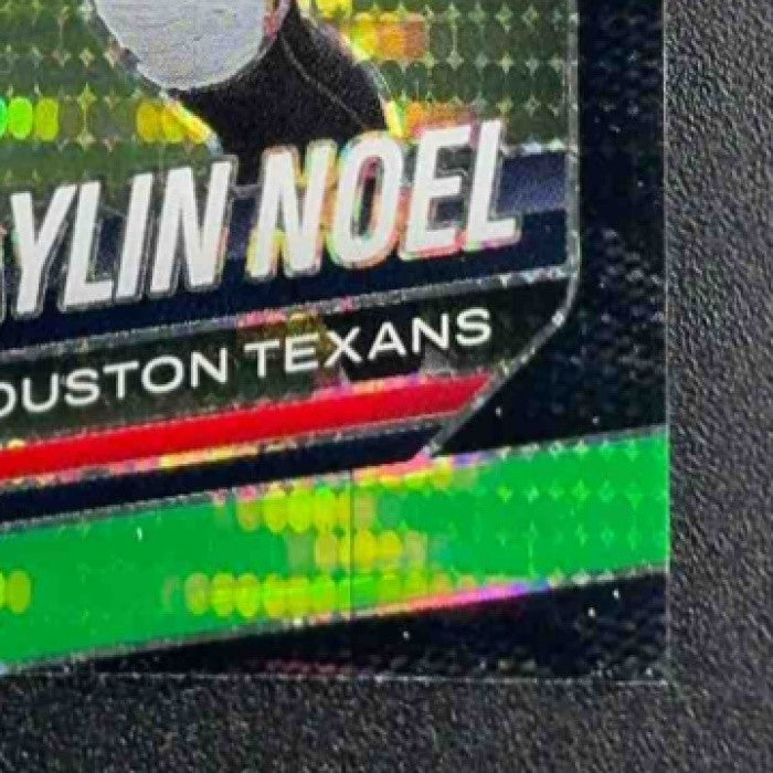 JAYLIN NOEL 2025 PANINI PRIZM #386 NEON GREEN PULSAR RC TEXANS