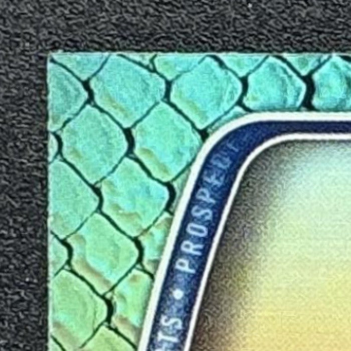 2025 Bowman Draft Carlos Lagrange #BDC-132 Chrome Aqua Reptilian Refractor /125