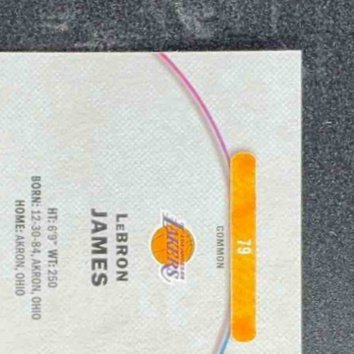 LEBRON JAMES 2025-26 TOPPS FINEST #79 COMMON LAKERS