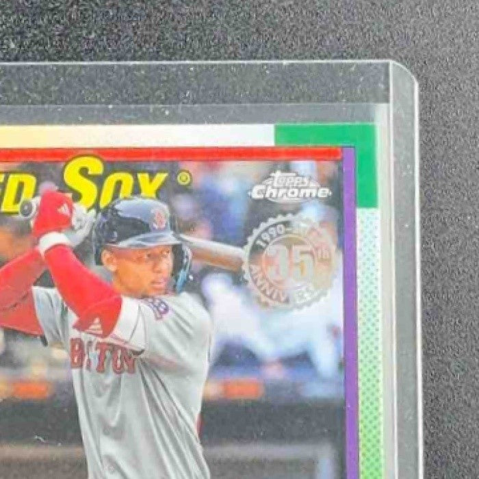 KRISTIAN CAMPBELL 2025 TOPPS CHROME UPDATE #90CU-19 1990 RC RED SOX
