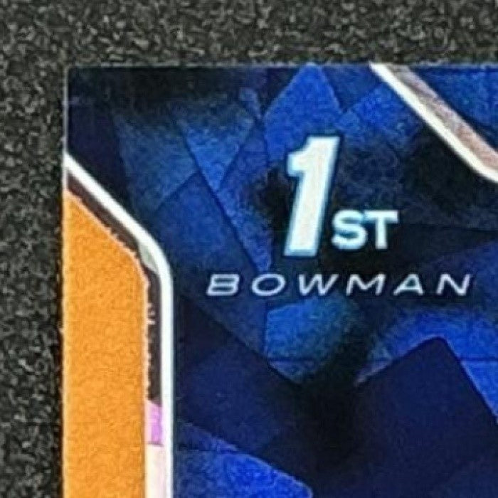 PEYTON LEWIS 2025 BOWMAN CHROME UNIVERSITY SAPPHIRE #97 1ST PROSPECT VOLUNTEERS