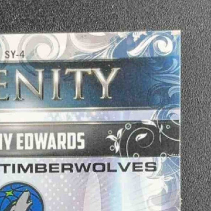 ANTHONY EDWARDS 2025-26 TOPPS CHROME #SY-4 SERENITY TIMBERWOLVES