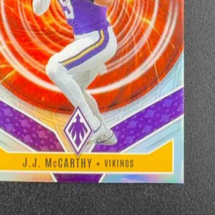 J.J. MCCARTHY 2025 PANINI PHOENIX #8 PARAGON VIKINGS