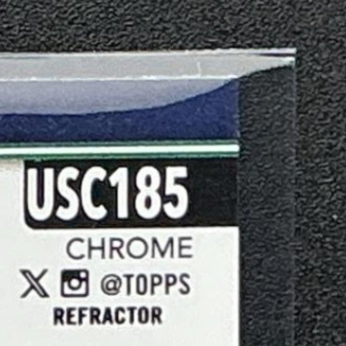 RHYLAN THOMAS 2025 TOPPS CHROME UPDATE #USC185 REFRACTOR RC MARINERS