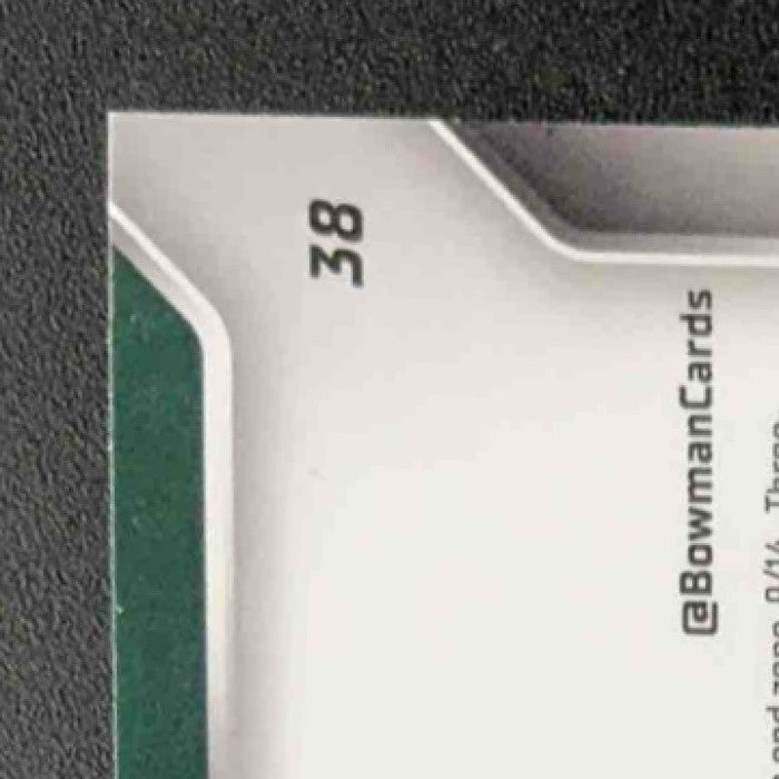 OMARI KELLY 2025 BOWMAN CHROME UNIVERSITY SAPPHIRE #38 1ST PROSPECT SPARTANS