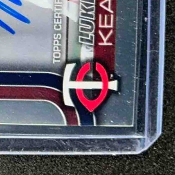 LUKE KEASCHALL 2025 TOPPS CHROME UPDATE #RA-LK AUTO RC TWINS