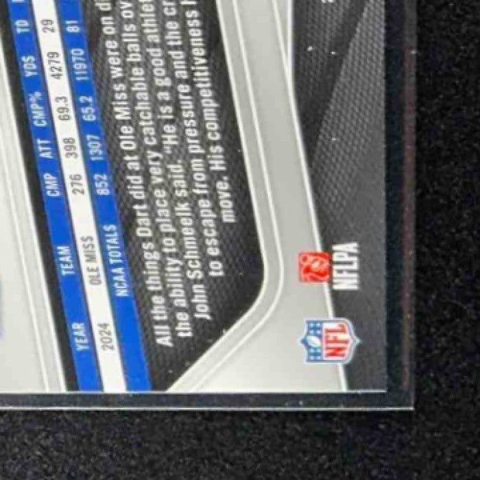 JAXSON DART 2025 PANINI PRIZM #332 RC GIANTS
