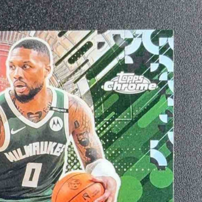 DAMIAN LILLARD 2025-26 TOPPS CHROME #GT-10 GO TIME REFRACTOR BUCKS