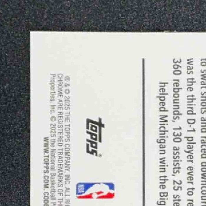 DANNY WOLF 2025-26 TOPPS CHROME #277 X-FRACTOR RC NETS
