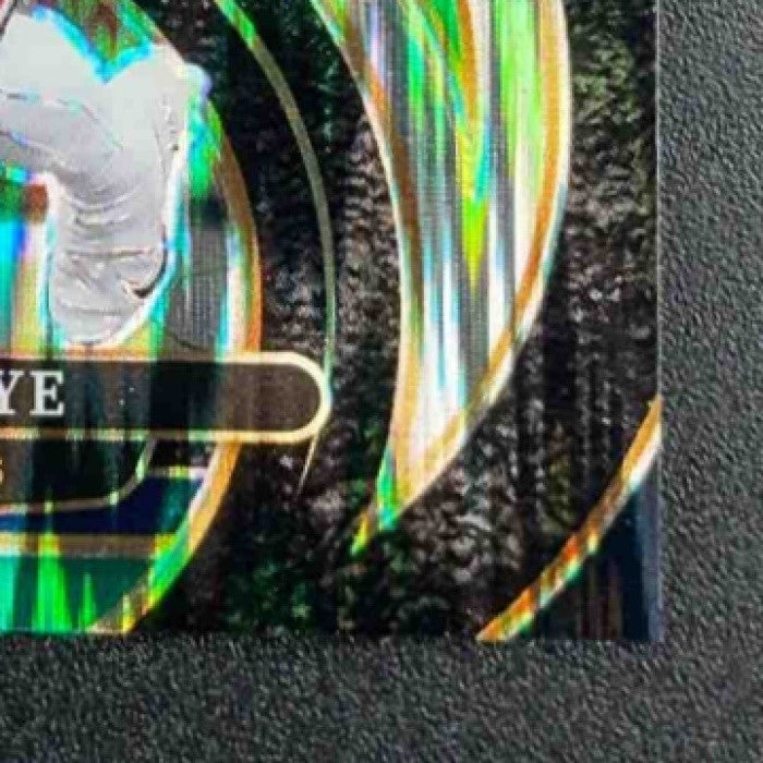 2024 Panini Select Drake Maye #113 Premier Black and Green Prizm Shock RC