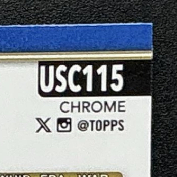 KRIS BUBIC 2025 TOPPS CHROME UPDATE #USC115 RAYWAVE REFRACTOR ROYALS