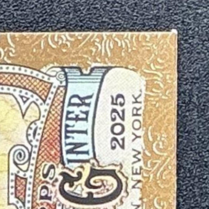 MICKEY MANTLE 2025 TOPPS ALLEN & GINTER #19 MINI GOLD BORDER YANKEES