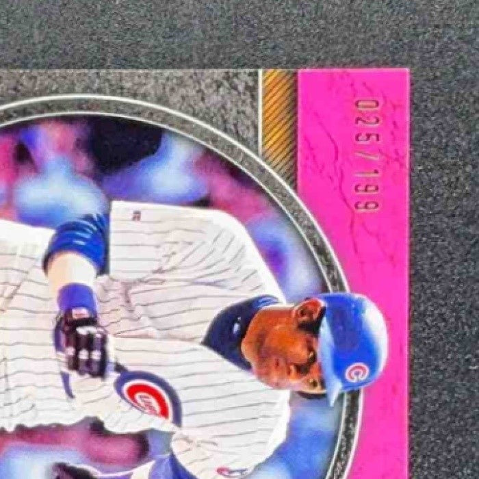 SAMMY SOSA 2025 TOPPS MUSEUM COLLECTION #76 PINK SAPPHIRE 25/199 CUBS